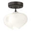 Ume Frosted Glass 1 - Light Semi Flush Mount-66074588-66074595