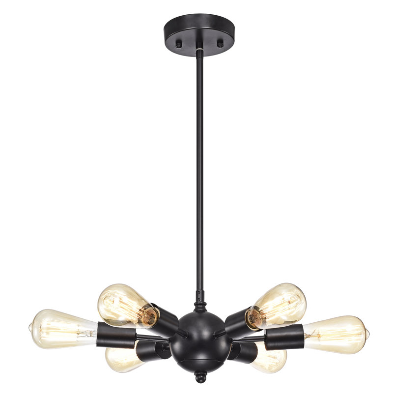 Vioria 6 - Light Sputnik Modern Linear Chandelier