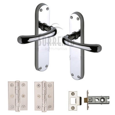 Heritage Brass Donna Door Handle Kit