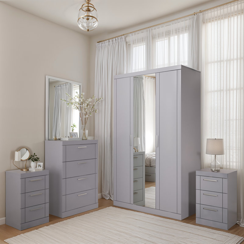 Kimberley Sloka 4 Piece Bedroom Set