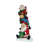 Stacking Snowman Elk Santa Christmas Decoration with LED Lights Battery Operated Indoor Use Only