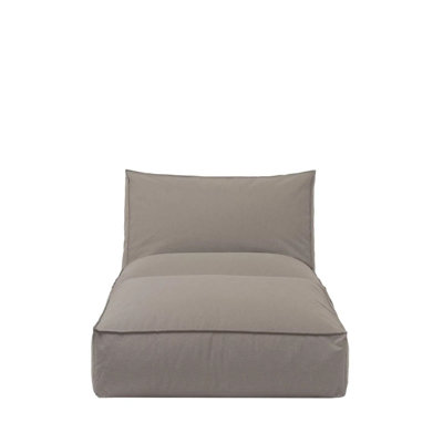 Petite chaise longue d'extérieur avec appui-tête inclinable STAY