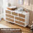 Rattan 7 Drawer Dressers for Bedroom, Tall Dresser with Deep Drawers-145544137