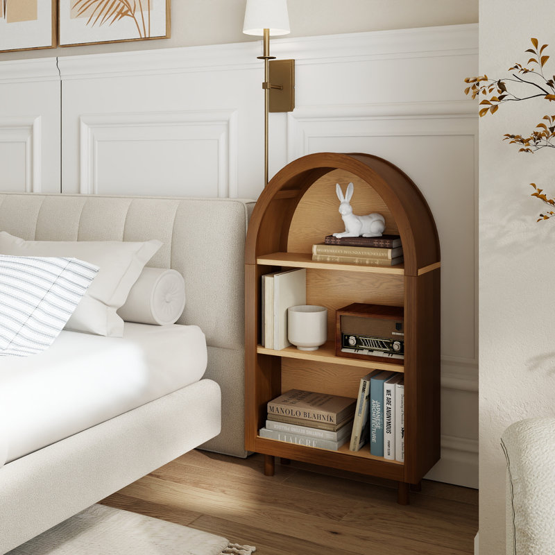Arched Small Bookcase