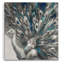 « fiers peacock v2 », reproduction d’art sur toile tendue-384885214