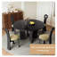 Table et chaises vintage rétro de style crème-100683229-100683230