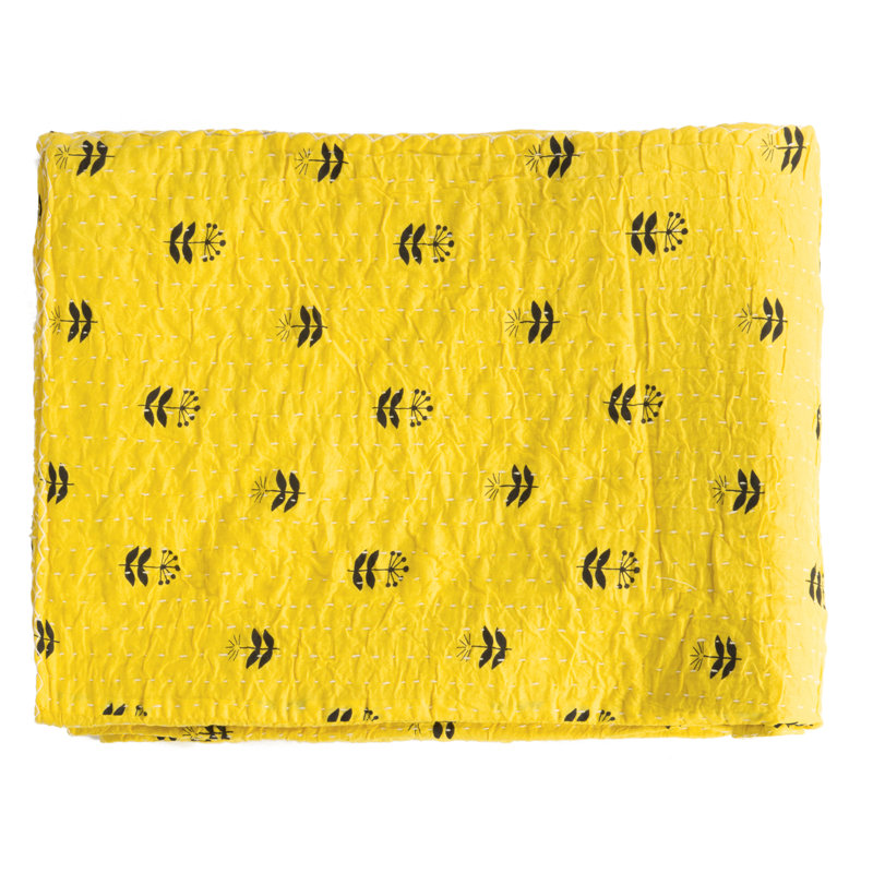 Couverture en coton KANTHA