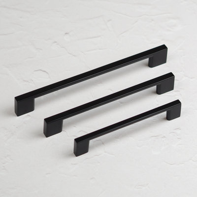 Square Matt Black Handle
