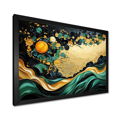 Emeraude mystique paysage Aura de l'art chinois II - art mural chinois