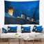 Tapisserie Schaff Mykonos Windmills at Blue Hour-1503234750