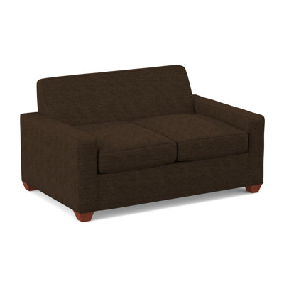 Avery 72" Square Arm Sofa Bed with Reversible Cushions
