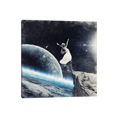 Leap Of Faith by Underdott Art - Wrapped Canvas Print