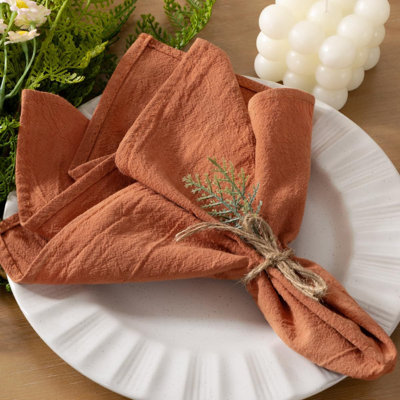 100% Cotton Square Napkin (Set Of 4)