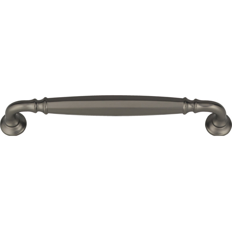 Barrow Bar pull, 6 5/16" Center to Center, Ash Gray