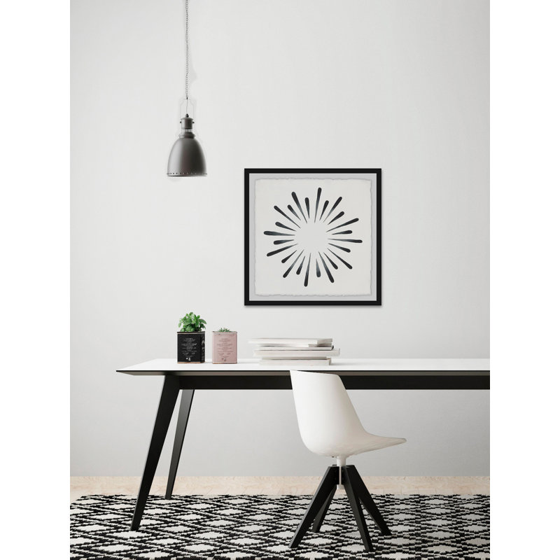 «Ink Splash» par Julia Posokhova - reproduction de cadre photo, H 18 po x l 18 po x P 1,5 po