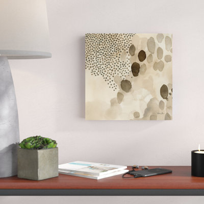 " Natural Abstract II Crop I " by Laura Horn Painting Print