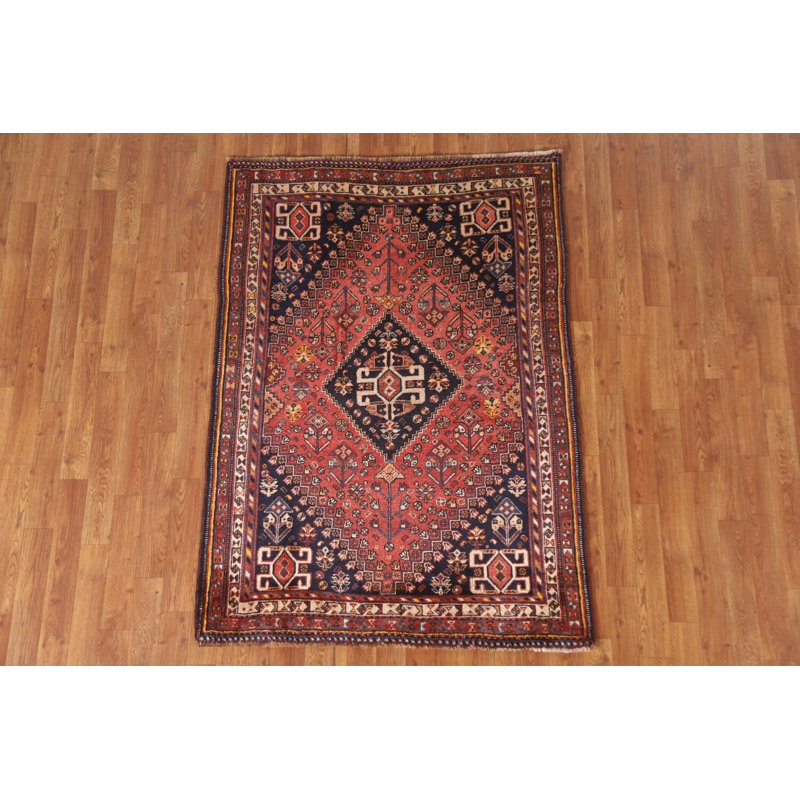Tapis traditionnel à teinture végétale 4 x 5