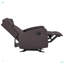 Fauteuil inclinable classique et traditionnel avec accoudoirs et dossier confortables