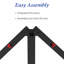 Lit plateforme en acier 14 po, structure en acier robuste et durable, assemblage facile, aucun sommier tapissier requis-1044216118