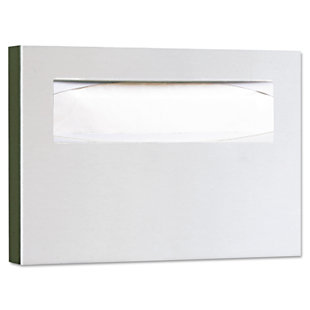 11" Toilet Seat Cover Dispenser in Satin