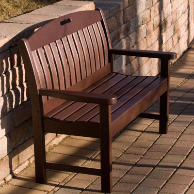 POLYWOOD® Nautical Garden Bench