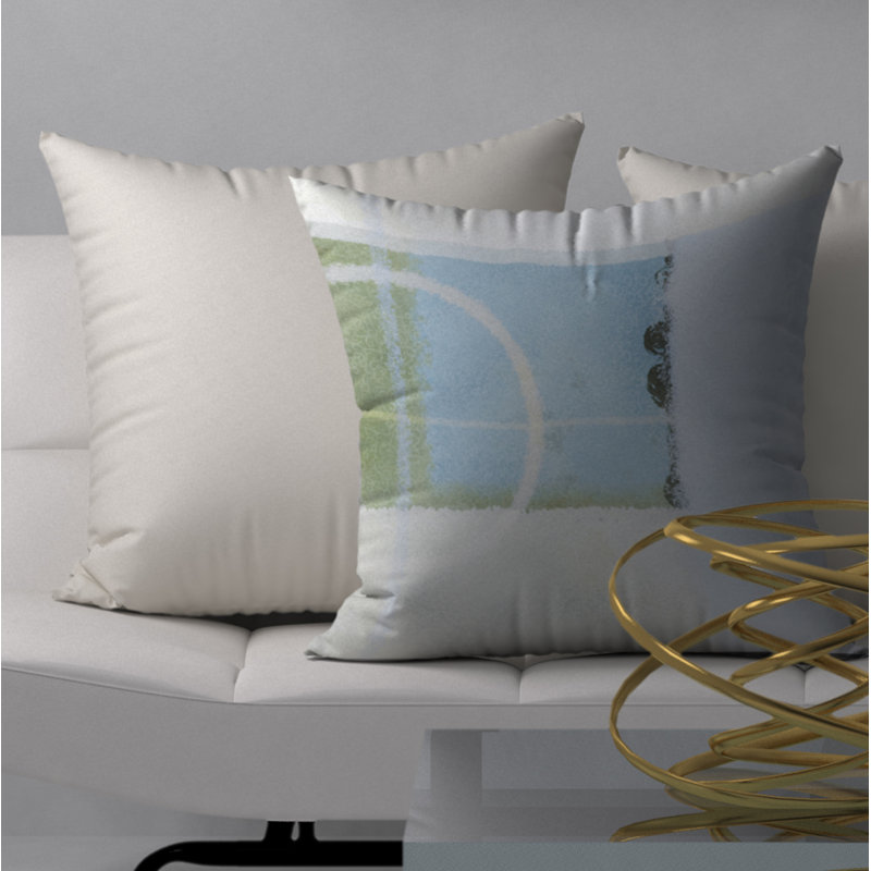  Housse et insert de coussin carré, H 20 po x l 20 po