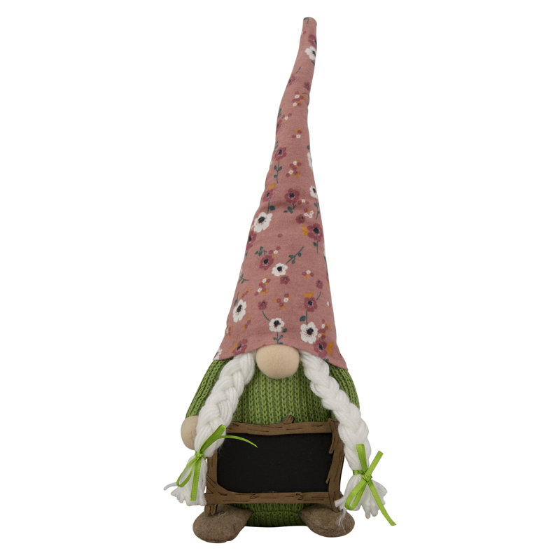 Gnome floral 16 "avec babillard 16", Rose