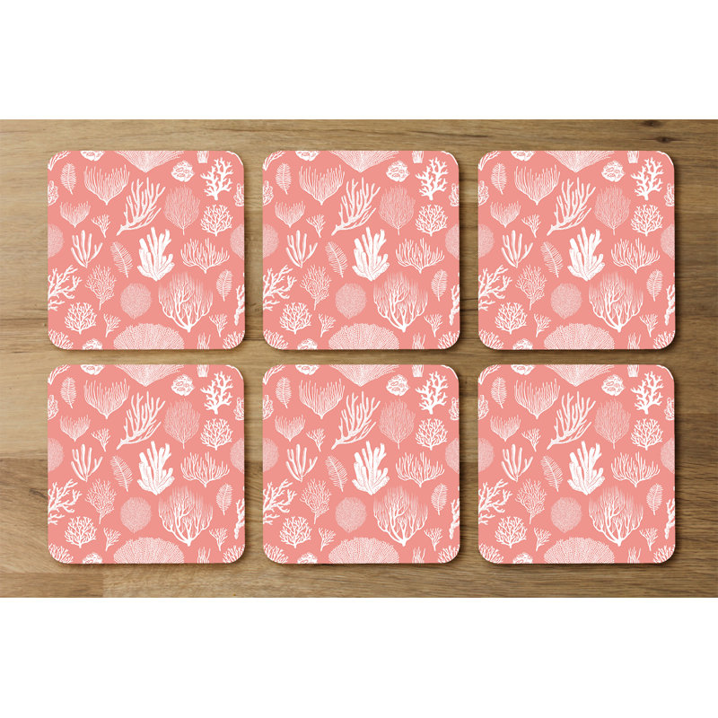 Dragobie Square 6 Piece Coaster Set