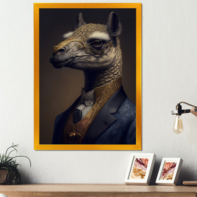 Mafia Llama - Impression sur toile