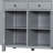 Farmhouse 74.8''H High Freestanding Kitchen Pantry, 53''Lx20''W Large Cupboard Storage Cabinet with Door Shelves,Adjustable Shelves, Pull-out Trays and Drawers-128964536