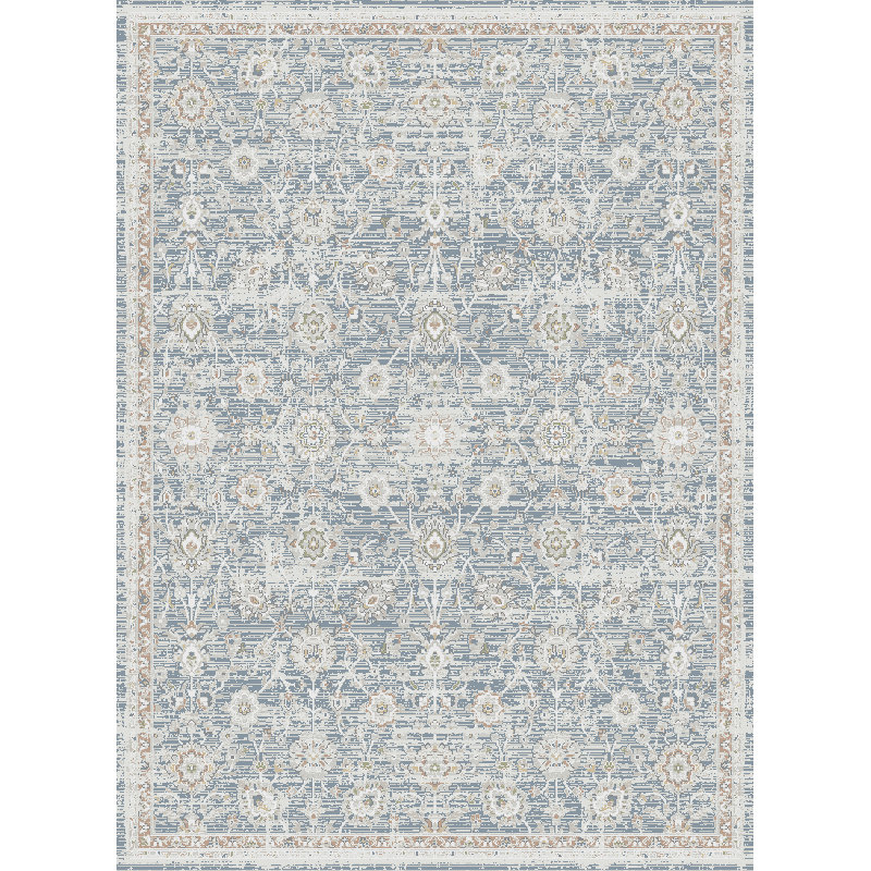Tapis bleu Mayberry, Rectangulaire 2 pi x 3 pi