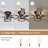  52" Farmhouse Caged Ceiling Fan with Lights,Modern Rustic Low Profile Ceiling Fans for Bedroom, Living Room-480509895