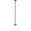 Bellamy 1 Light Statement Chain 12" Globe Chandelier-6690720-6690655