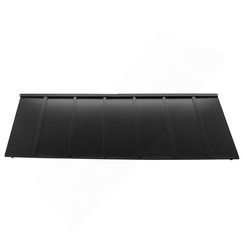 Window Awning Door Canopy In Outdoor Steel Front Door Awnings Anti-Rust, 7.48" H x 46.46" W x 18.5" D
