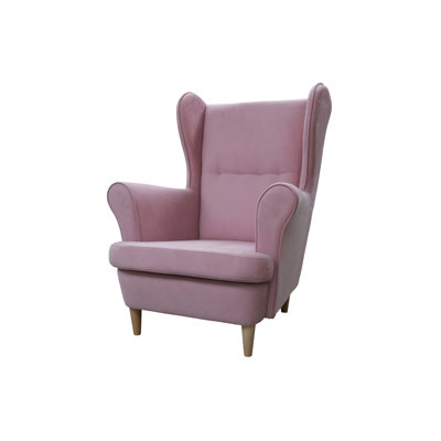 Sanson Upholstered Wingback Chair