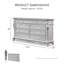 Commode 9 tiroirs Micala-921986933