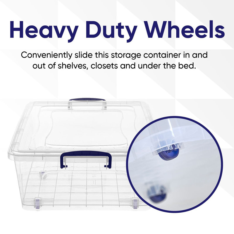 Rebrilliant Plastic Underbed Storage