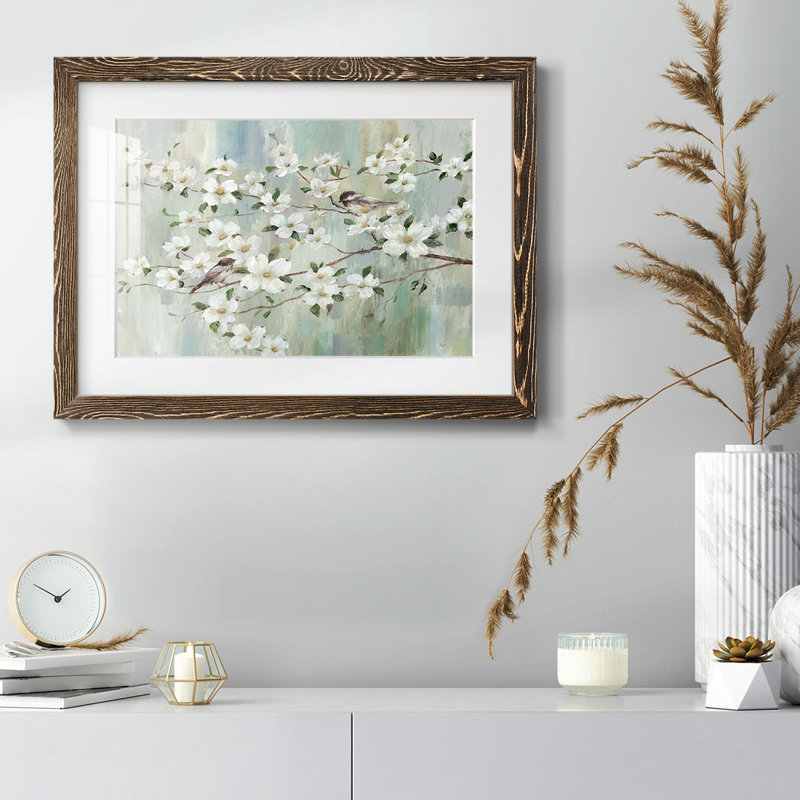 Spring's Song, Noyer, H 28 po x l 42 po x P 1,5 po