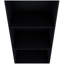 Bibliothèque H 47 ", 3 tablettes, noir-209098042