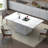 Eclat Faux Marble Dining Table-1553400350-1547654950