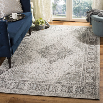 Foxborough Oriental Grey Area Rug