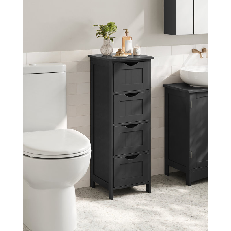 Bathroom Cabinet, Black