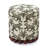 Bergenfield Leopard Jacquard Ottoman-58291826