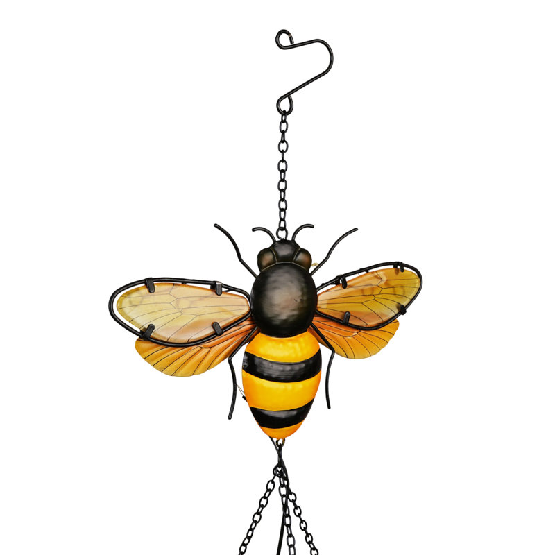  Solar Windchime Bee