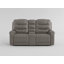 Causeuse inclinable manuelle et moderne en microfibre 76,5 po Solena-111780129