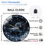 Horloge murale avec horloge murale 12 po
