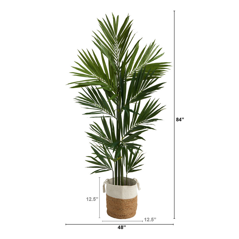 84'' Faux Palm Tree in Planter