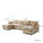 Kessi 6-piece Slipcovered Sectional-1366037372