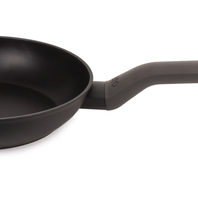 Poêle à frire antiadhésive BergHOFF Leo, noir, H 10 po