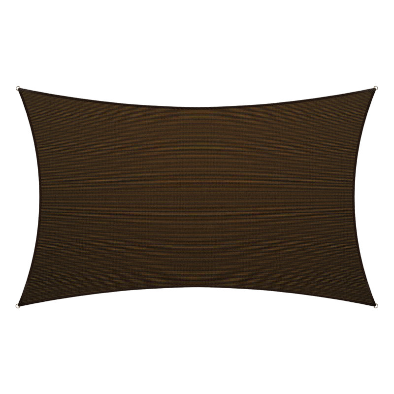 Voile d'ombrage Amgo, Brun, 12 ft. x 18 ft.